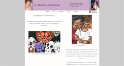 Desktop Screenshot of lizmcgrathillustrations.com
